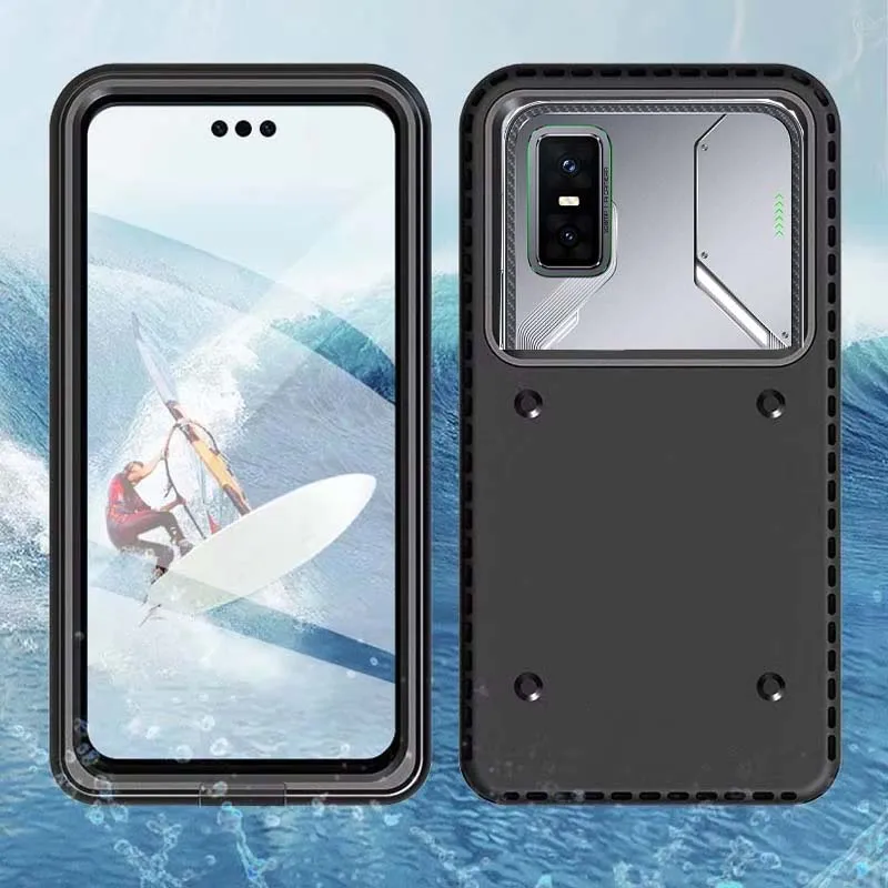 

Водонепроницаемый чехол для Infinix Hot 60 Pro + GT 30 Pro, адсорбирующий чехол, противоударный бампер, снежный, пылезащитный, с полным покрытием, защитный чехол