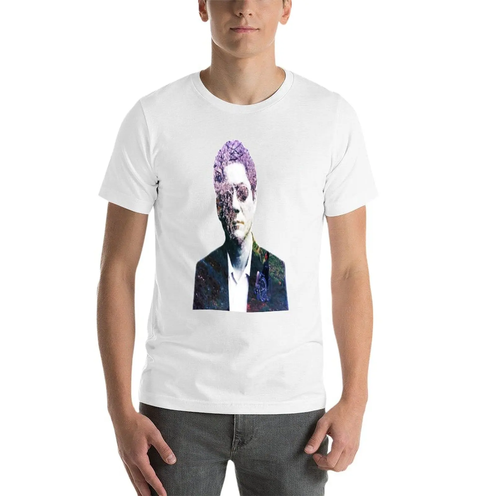 المحقق نيشي تي شيرت رجل تي شيرت للرجال عادية القطن تي شيرت عالية الجودة تي شيرت #3