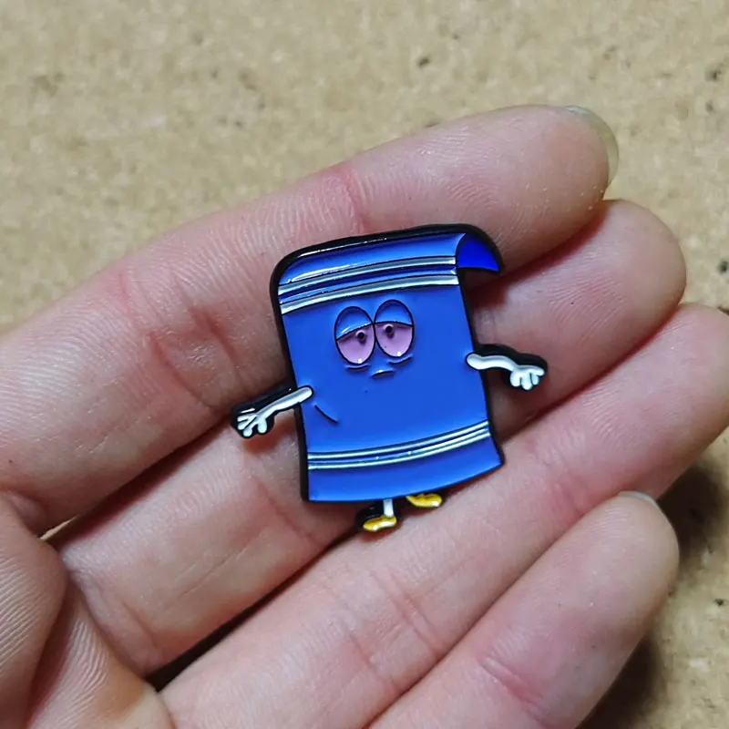 جنوب المينا دبابيس بارك الهزلي التلفزيون التلبيب دبابيس شارات على ظهره اكسسوارات للمجوهرات موضة الحيوانات دبابيس الملحقات #3