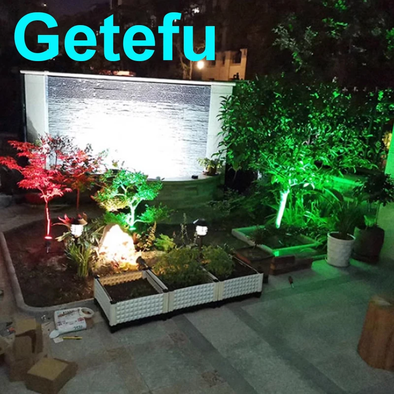 LED-Außenscheinwerfer DC12V AC220V110V Flutlicht Garten Landschaft Wandwaschbeleuchtung IP67 tarennt Baumgräser Hinterhof Rasenlampe – Detail 22