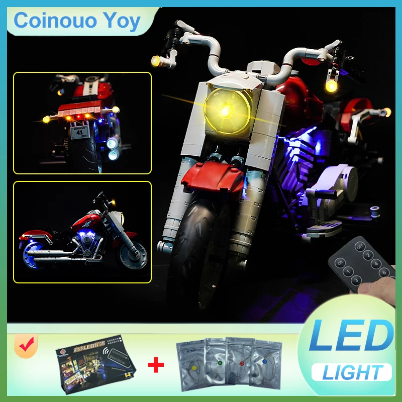 

ЛЕГКА для LEGO 10269, мотоциклетный блок, игрушка «сделай сам» (модель без блоков, только светодиодный светильник), набор светильников, подарок для ребенка