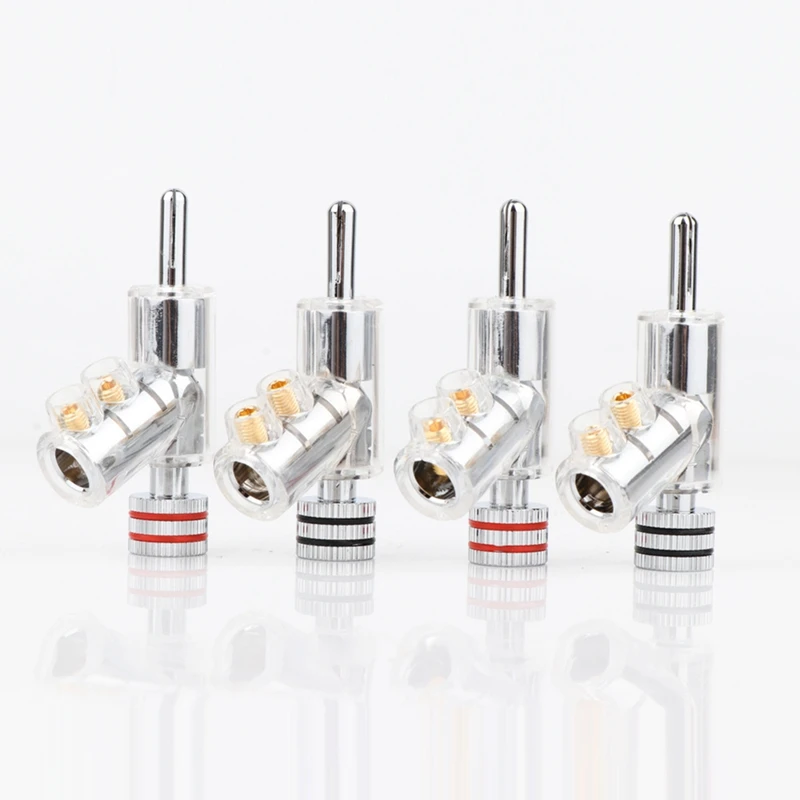 Rise-スピーカー用バナナプラグba1403、4個