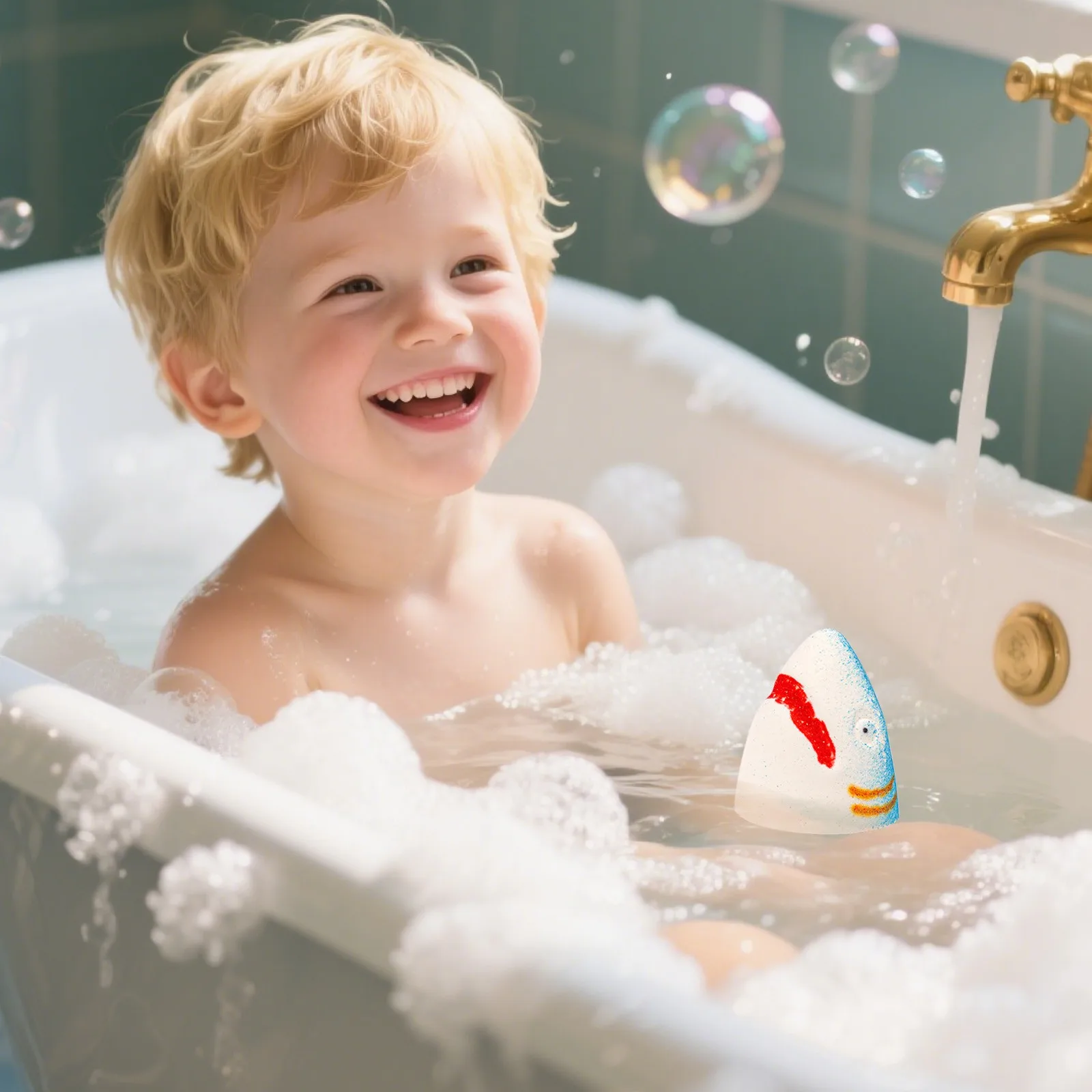 Bañera y ducha para bebé, esponja de baño suave y exfoliante para niños y adultos, limpieza suave, aprendizaje para niños pequeños, edades de 1 a 2 colores