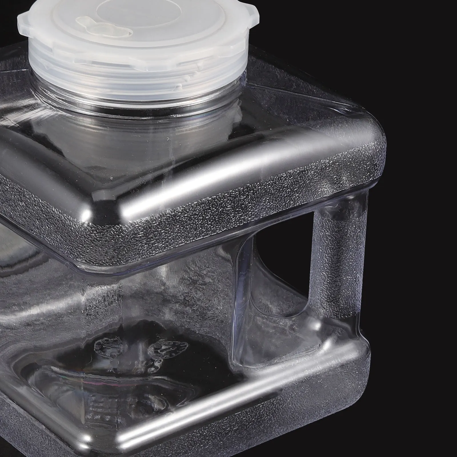 

Portable 3L Water Storage Tank Bucket Camping Outdoor Reusable Durable Lightweight Handle Easy Carry Space Saving for for Travel