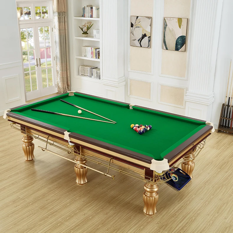 Hot Sale Commercial Pool Billiard Table for Adult 9 Feet Pool Table, Standard Size  8 Ball Pool Table for Billiards Enthusiastpr