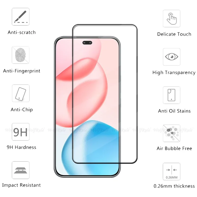 1/2/3/4 stücke Für Honor 400 Pro Glas Honor 400 Pro Gehärtetes Glas Volle Abdeckung 9H kleber Telefon Screen Protector Huawei Honor 400 Pro – Detail 2