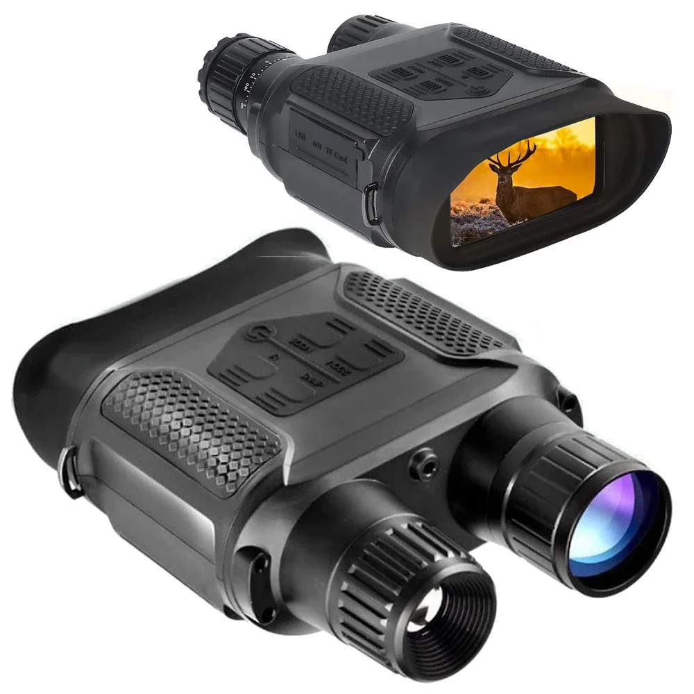 

NV400B Professional Infrared Night Vision Binoculars 3.5X-7X Zoom 1300ft/400M Range for Hunting and Camping