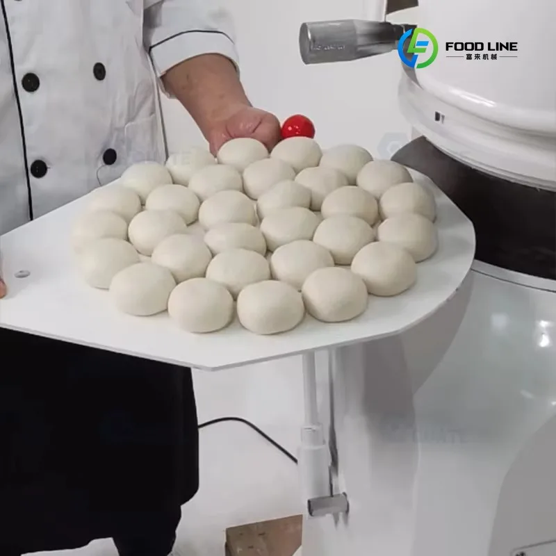 Bun Bread Pizza Bakery Roller Ball Making Maker Rounding Cutter Dough Divider Rounder Machine Customized