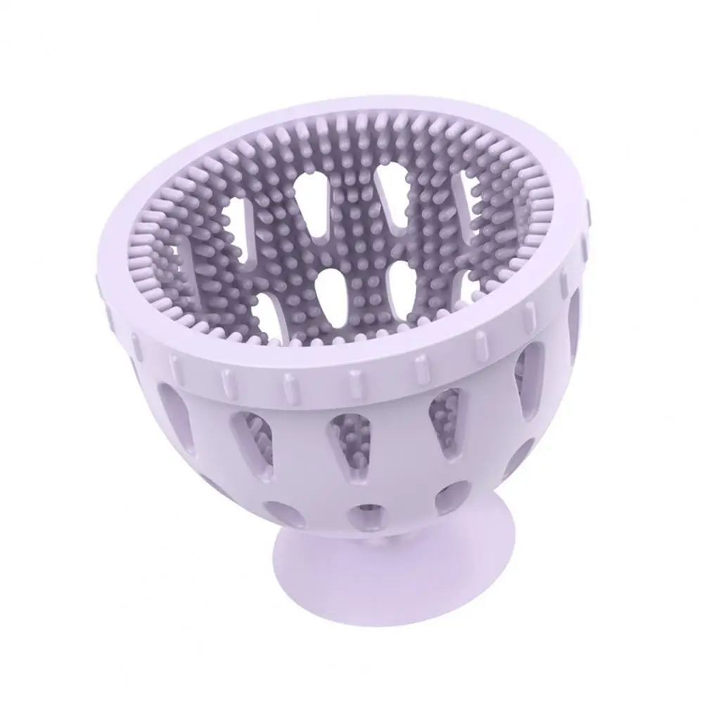Egg Scrubber Reusable Silicone Egg Brush Set Soft Bristles Food Grade Lightweight Scrubber Tool for Portable Efficient Egg Quick