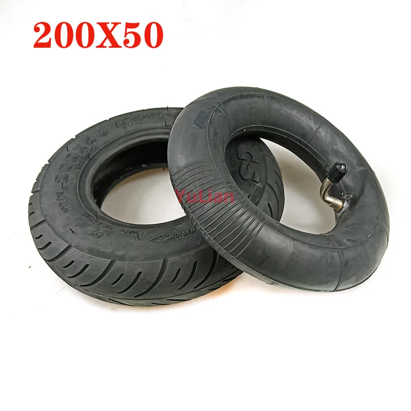 High Quality 200x50 Inner Outer Tire 8 Inch Mini Electric Scooter Tyre Electric Vehicle 200*50 Tire Accessories