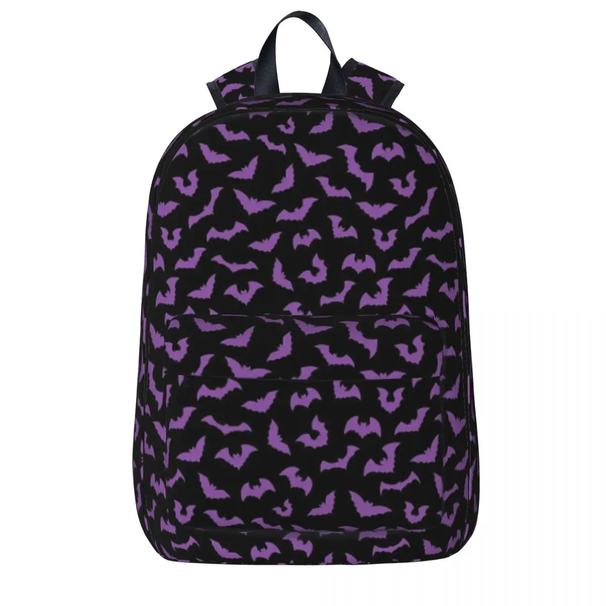 Purple Bats Pastel Goth Candy Backpacks Boy Girl Bookbag Students School Bag Travel Rucksack Shoulder Bag Large Capacity