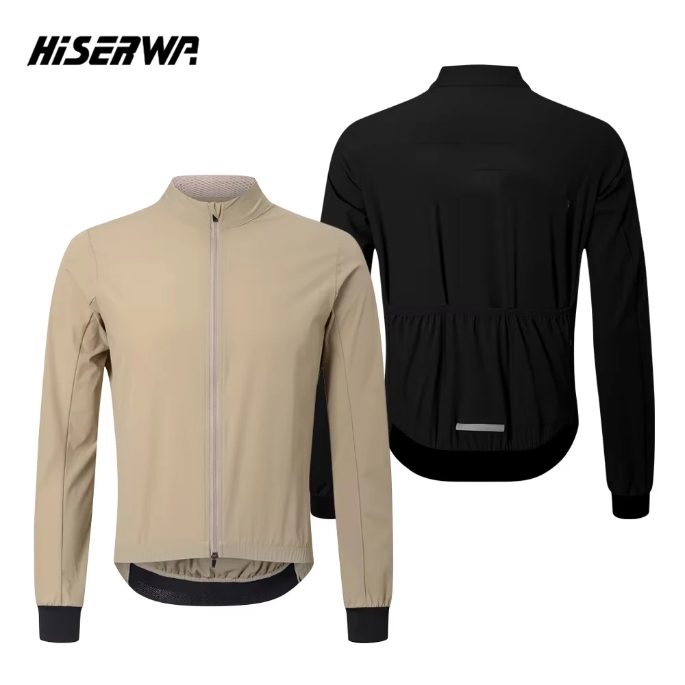 Men Cycling Jacket  Pro Bicycle Jacket  Long Sleeve Windproof Waterproof MTB Bike Shirt Lightweight Quick Dry Cycling Jersey