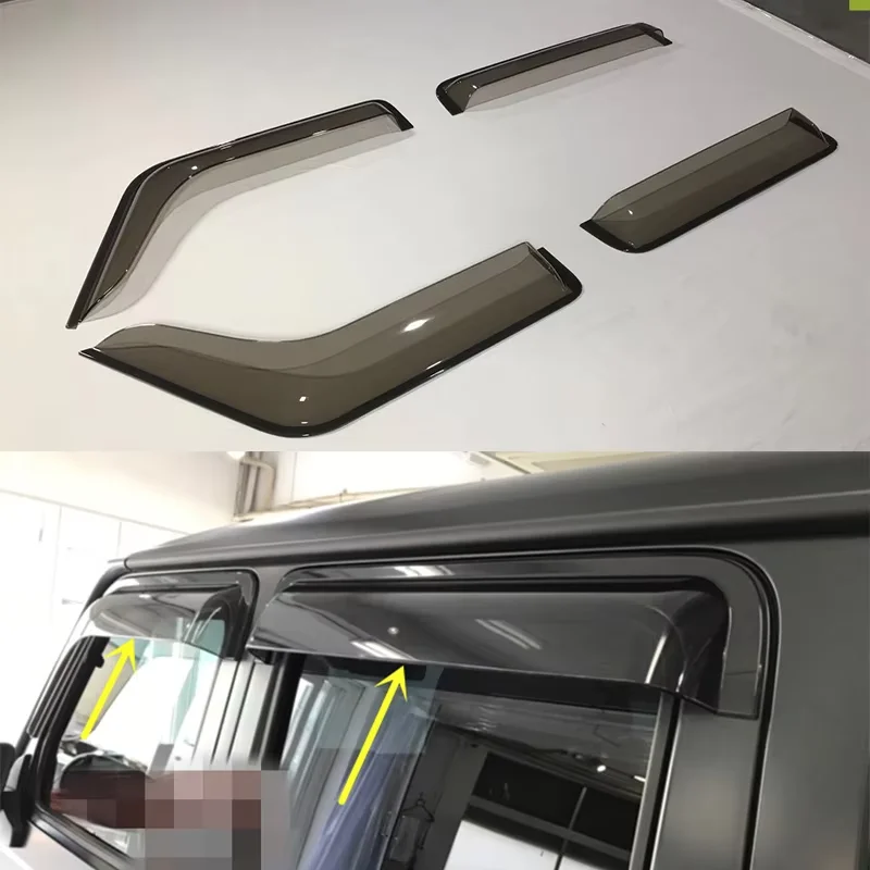 for 2019-2024 Year G Class W464 G500 G63 Wind Deflectors Rain Guards for W463A Window Visor Exterior Car Parts