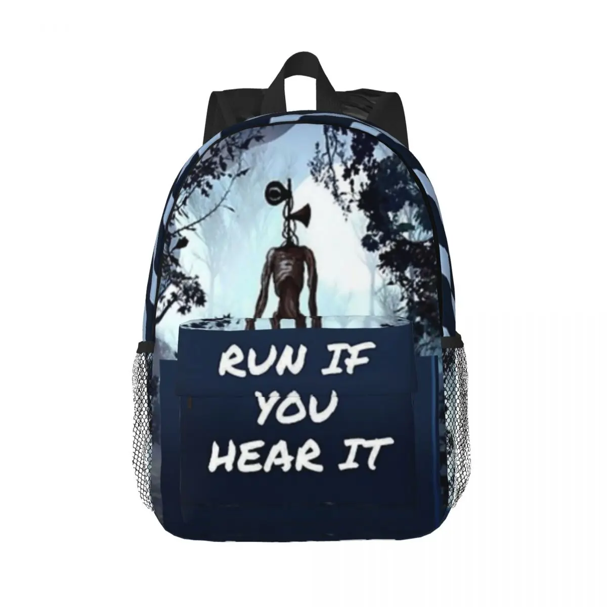 Siren Head Rucksack, bedruckt, leicht, lässig, Schultasche für Schule, Outdoor, Einkaufen, Büro, 38,1 cm