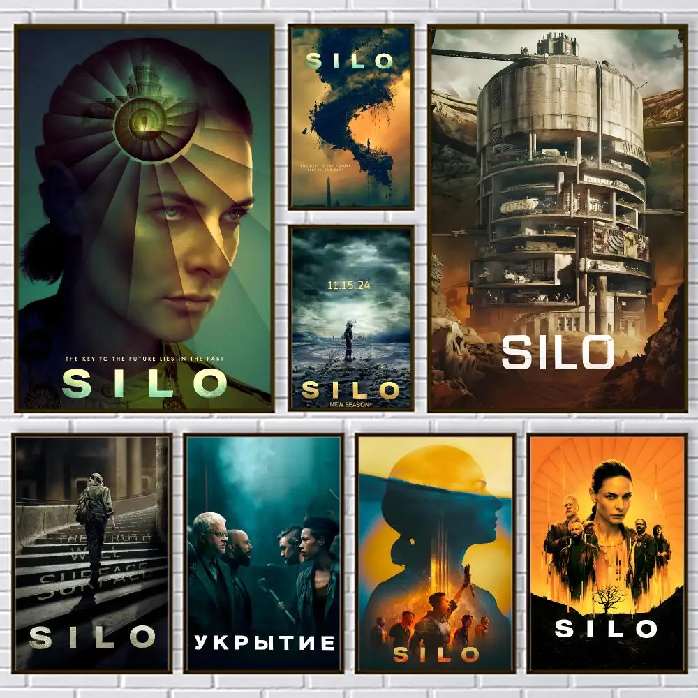 TV Series S-Silo Poster PP Paper Decorative Wall Art for Living RoomsBedrooms Bars Cafes Stylish Home Decor Gift