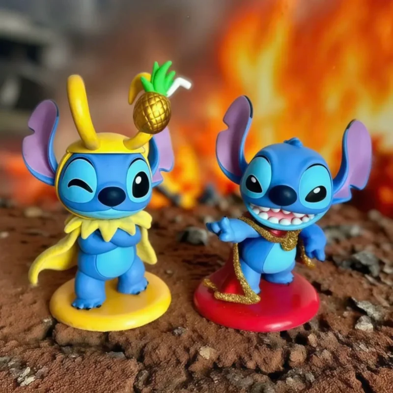 

Оригинальные горячие игрушки Cosbi Collection Stitch As Avengers Ironman Thor Loki Blind Box Аниме Фигурка Mystery Box Подарочная кукла Stock