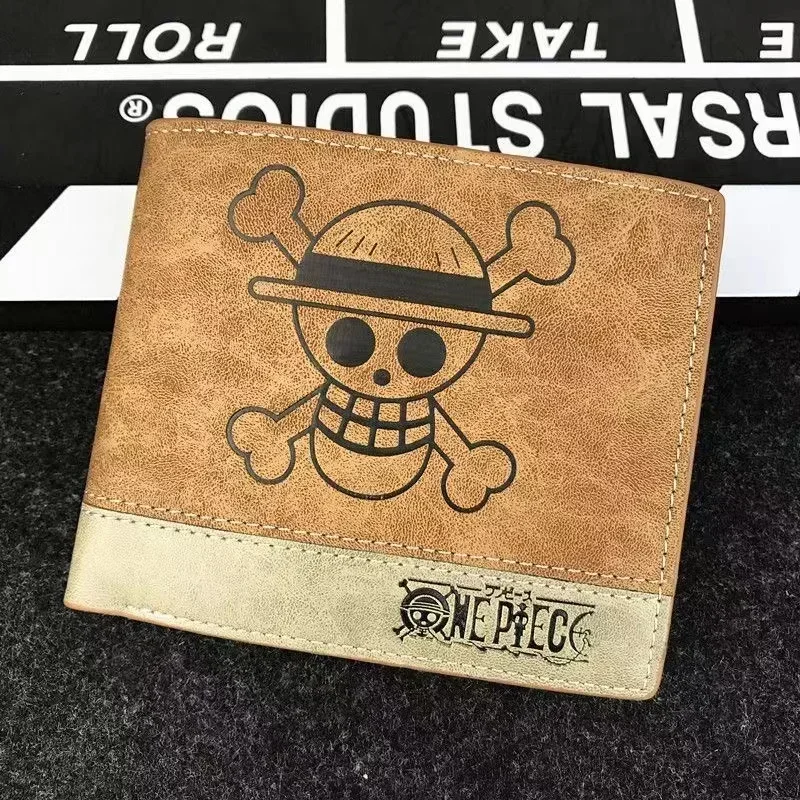 Uma peça anime curto em relevo bolsa pu dos desenhos animados carteira curta masculina tony chopper macaco luffy figura sacos crianças kawaii bolsa presentes