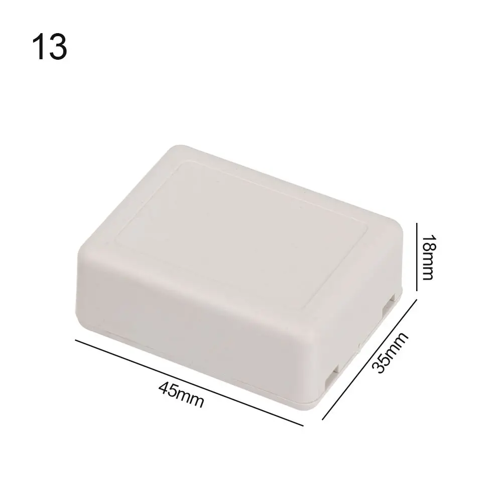 

Black/White High Quality ABS Plastic Instrument Case Enclosure Boxes Waterproof Cover Project Electronic Project Box