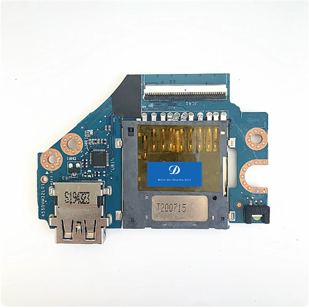 FOR HP Shadow Elf 5 PLUS 17-CB LS-H492P USB SD Card Reader Board