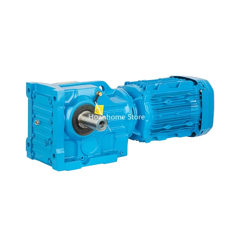 Horizontal Gear Reduction Gearbox Miniature Spiral Bevel Gear Hard Tooth Surface Reducer Right Angle Horizontal Reducer