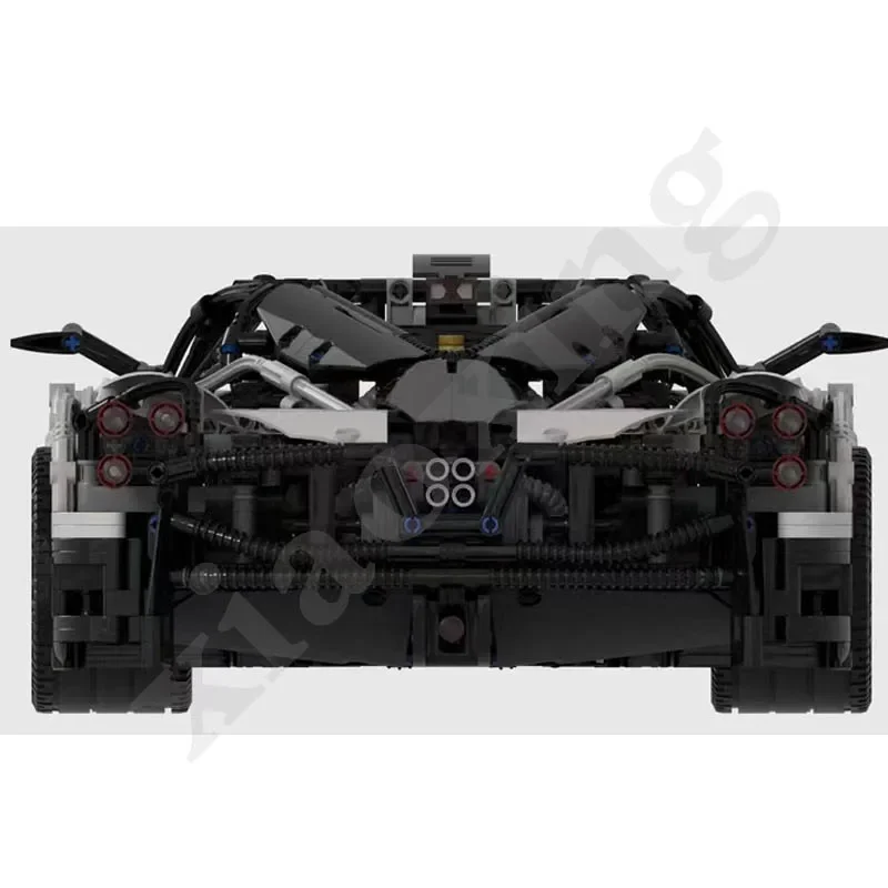 Moc Serie Pagani Racing Set passt Leginlis MOC-31944 Ziegel Kit Modell Spielzeug Kinder Geburtstags geschenk Weihnachts geschenk Speed Racer 42143