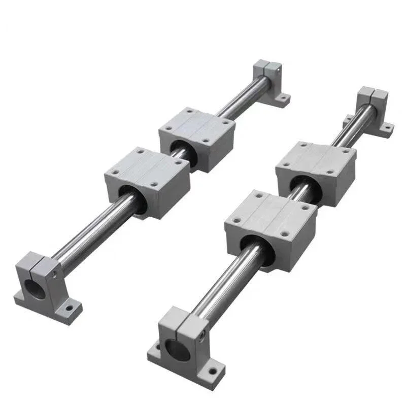

Linear Optical Axis Rail Shaft OD8/10/12/6/16mm 300-800mm+SCS8/10/12/6/16UU Linear Bearing Blocks+SK8/10/12/6/16 Bearing Support