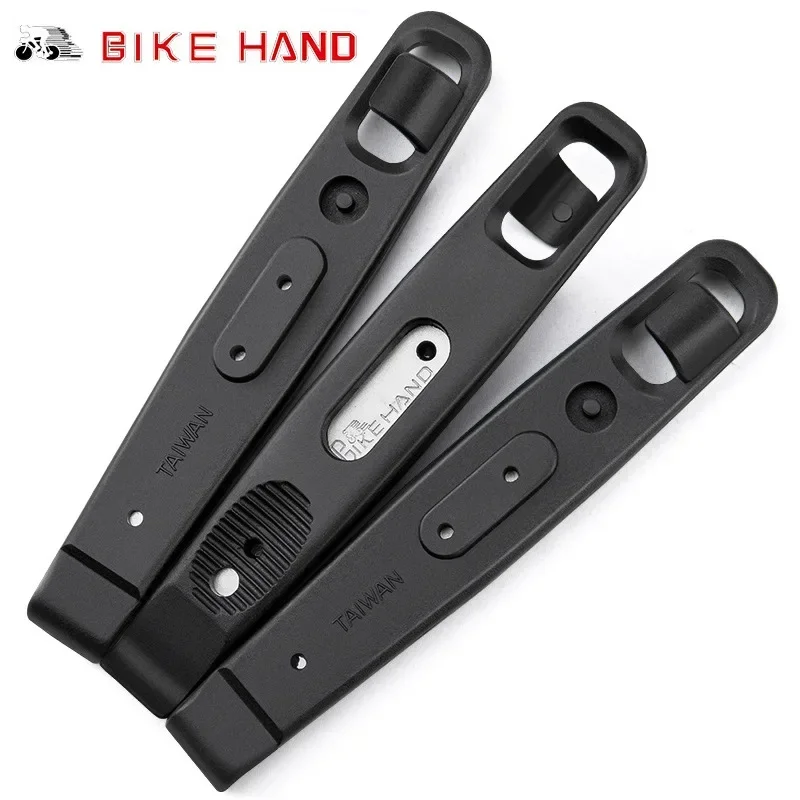 Bike Hand YC-305D Steel Core Bike Tire Lever Set Bicycle tyre levers kit High Strength ABS Plastic with steel inside