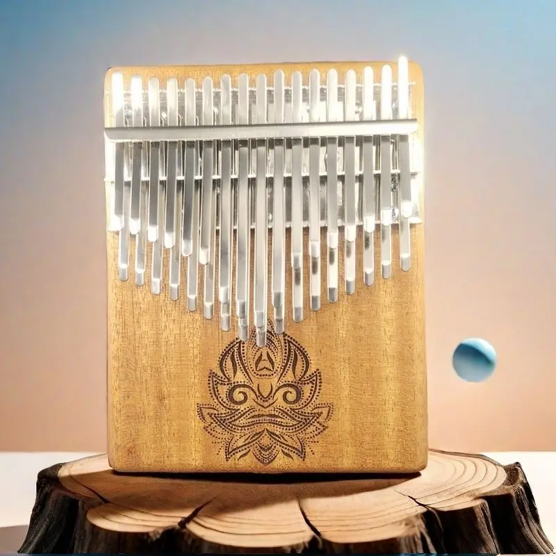 

34-тонная деревянная калимба, подарок на день рождения для начинающих, профессиональный аккомпанемент, портативная музыкальная клавиатура, инструмент Калимба