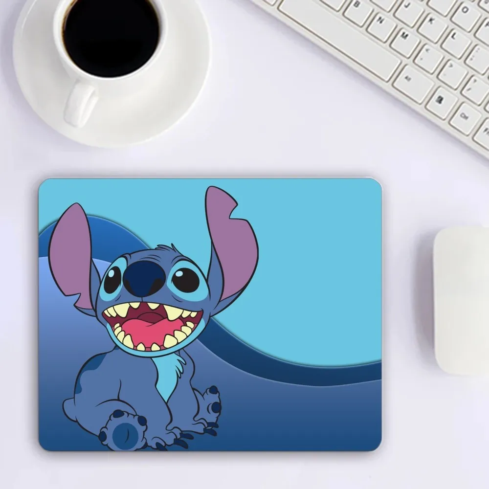 Alfombrilla de ratón de Lilo & Stitch, accesorios para Pc, alfombrilla de escritorio para ordenador