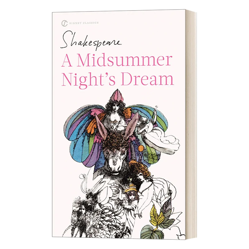 A Midsummer Night's Dream, Teen English in books story, Humor Fantasy novels 9780451526960