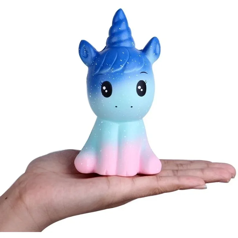 New sticky cute unicorn simulation animal doll soft decompression vent toys to relieve stress children Christmas gifts.  fidget