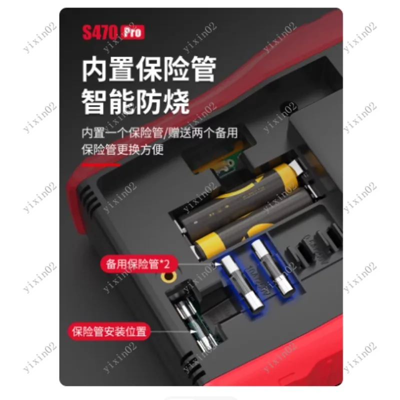 

S470Pro High Precision Intelligent Anti-Burn Multimeter Mechanical Electrical Watch with Reinforced Pointer