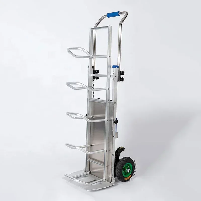 Hand  Electric Transport Climbing Machine Heavy Duty Cargo Electric Stair Climbing Trolley Shopping Trolleys Steel Foldable