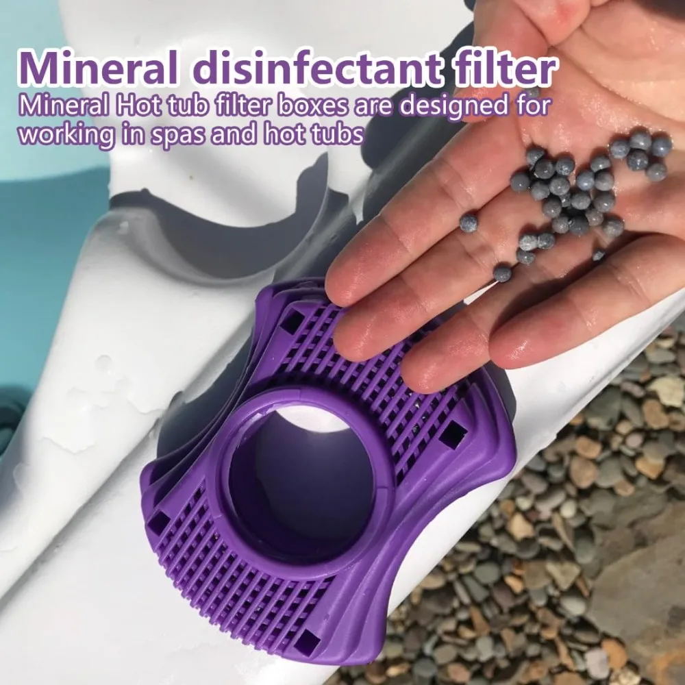 

Новый фильтр для гидромассажной ванны из АБС-пластика, сплошной цвет, сохраняющий воду, очищающий корпус фильтра, удобный картридж для спа-фильтра