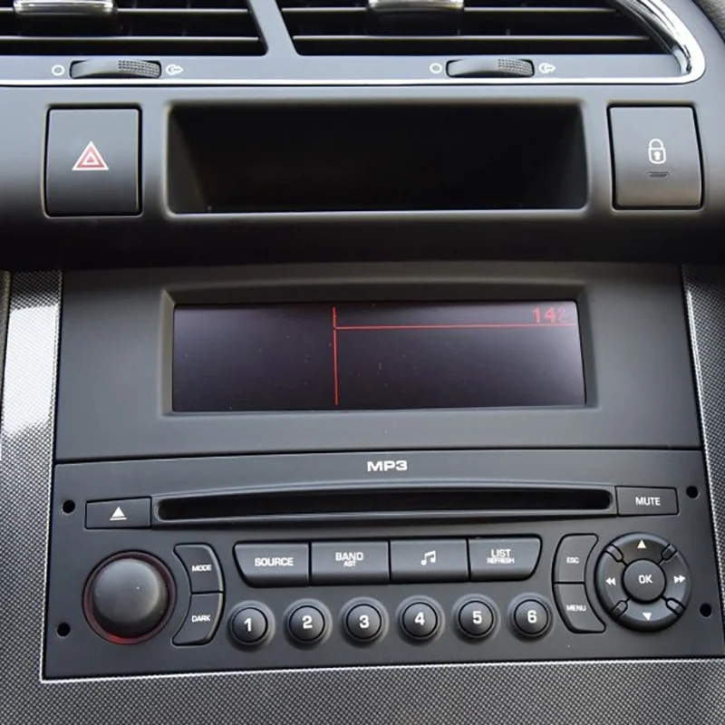 RD4 CD Player Type C Car Radio Shell Case Sturdy Multi-function Screen Frame For Long-lasting Performance