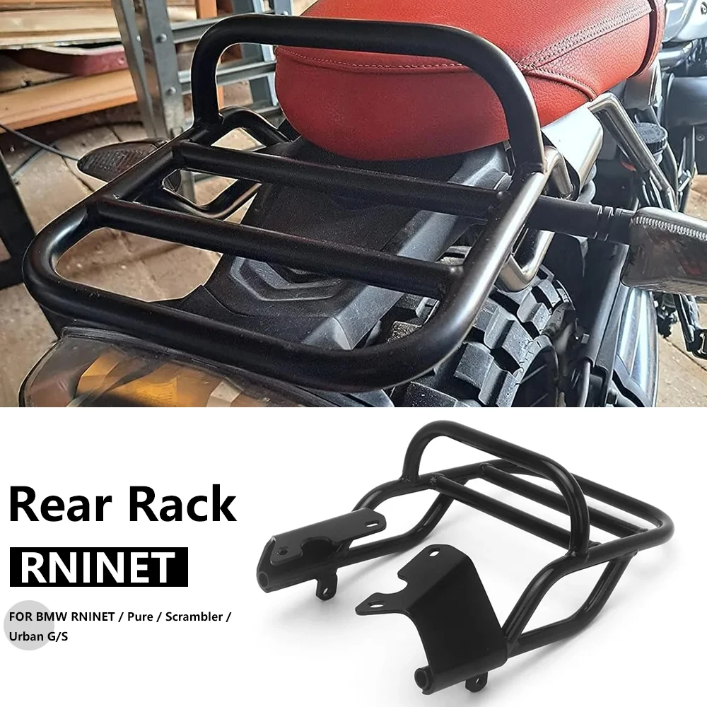 

For BMW R9T R NineT RNINET Scrambler RnineT Urban G/S R NINE T Pure Motorcycle Accessories Rear Luggage Rack Cargo Rack Black