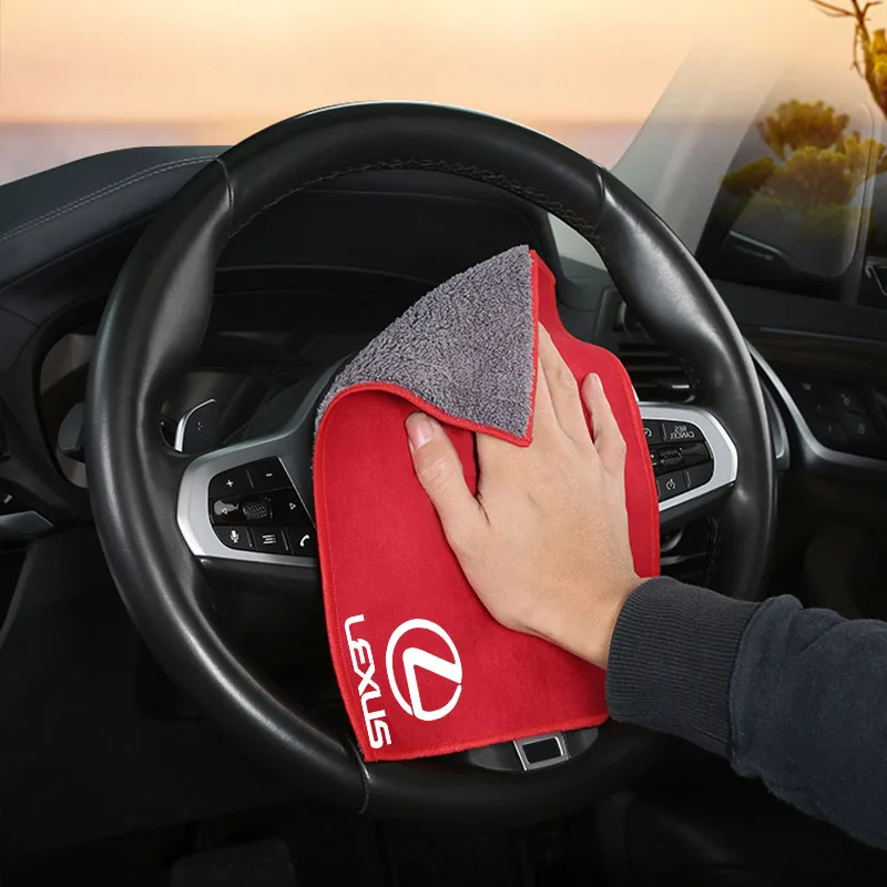 سيارة ستوكات منشفة التنظيف الداخلي خرقة القماش لكزس RX300 IS200 IS250 ES350 Ct200h UX250h NX300h RX350 ES300h RX400h NX #5