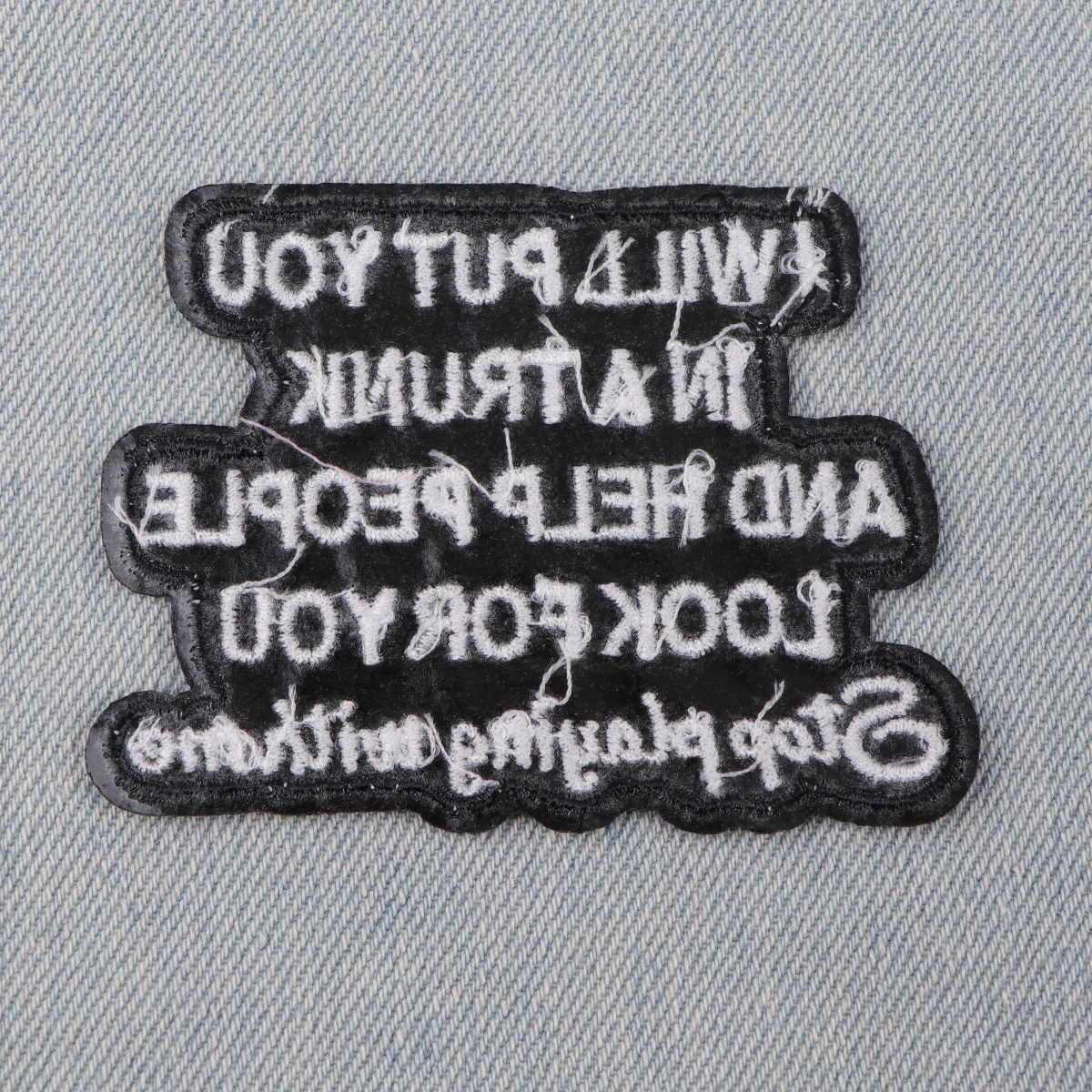 Embroidery Funny Cartoon Patch Iron On Patches For Clothing Patches for Jackets DIY Sew Patch Stickers Clothing Accessories