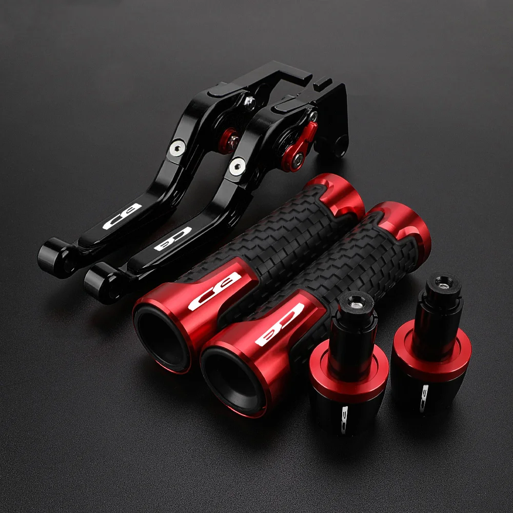 

Наконечники ручек для HONDA CB1 CB400F 1989 1990 1991 CB cb400F Регулируемый рычаг тормозной муфты Ручка руля из алюминия