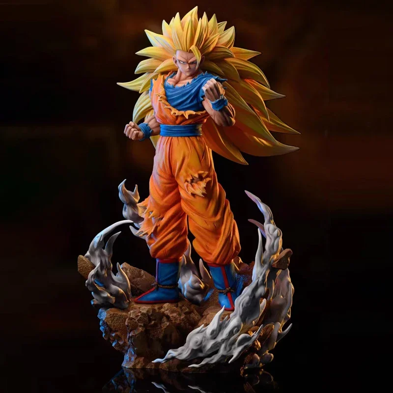 

Dragon Ball Son Goku Vegeta IV Figure 36cm Super Saiyan 3 Super Big Figures Saiyan GK Anime Action Figurine Model Collection Toy