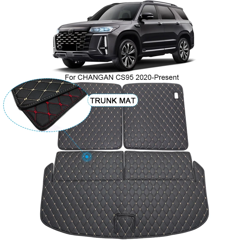 

Custom Car Trunk Main Mat Waterproof Anti Scratch Non-slip Protect Cover For CHANGAN CS95 2020-2025 Internal Auto Accessory