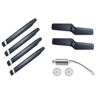 Crash Pack For C186 / E120 Sentry RC Helicopter Accessories High Quality Parts Bag Main Blade / Tail Blade / Motor / Gear