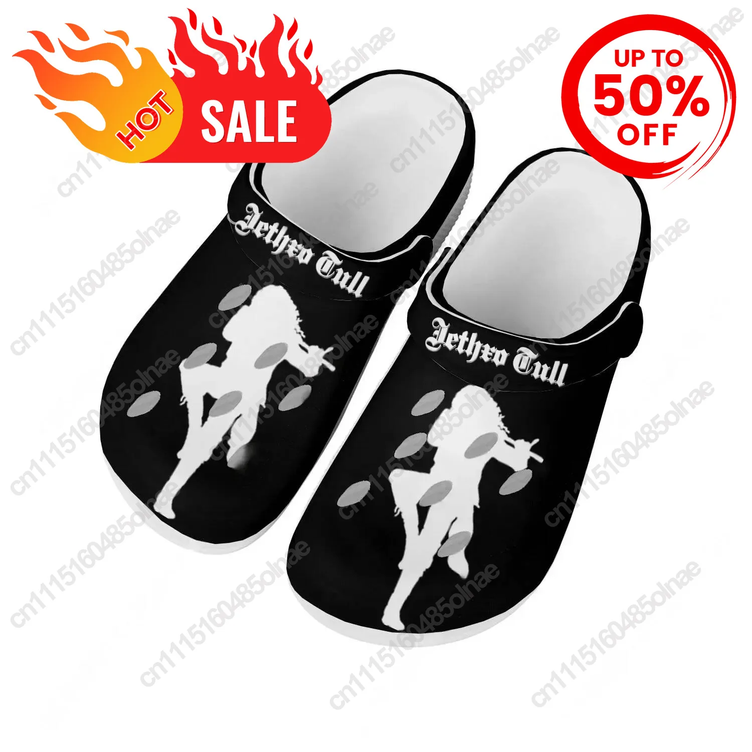 Jethro Tull Water Shoes Mens Womens Comfortable Fashion Home Garden Clogs Customizd Sandals Beach Breathable Hole Slippers
