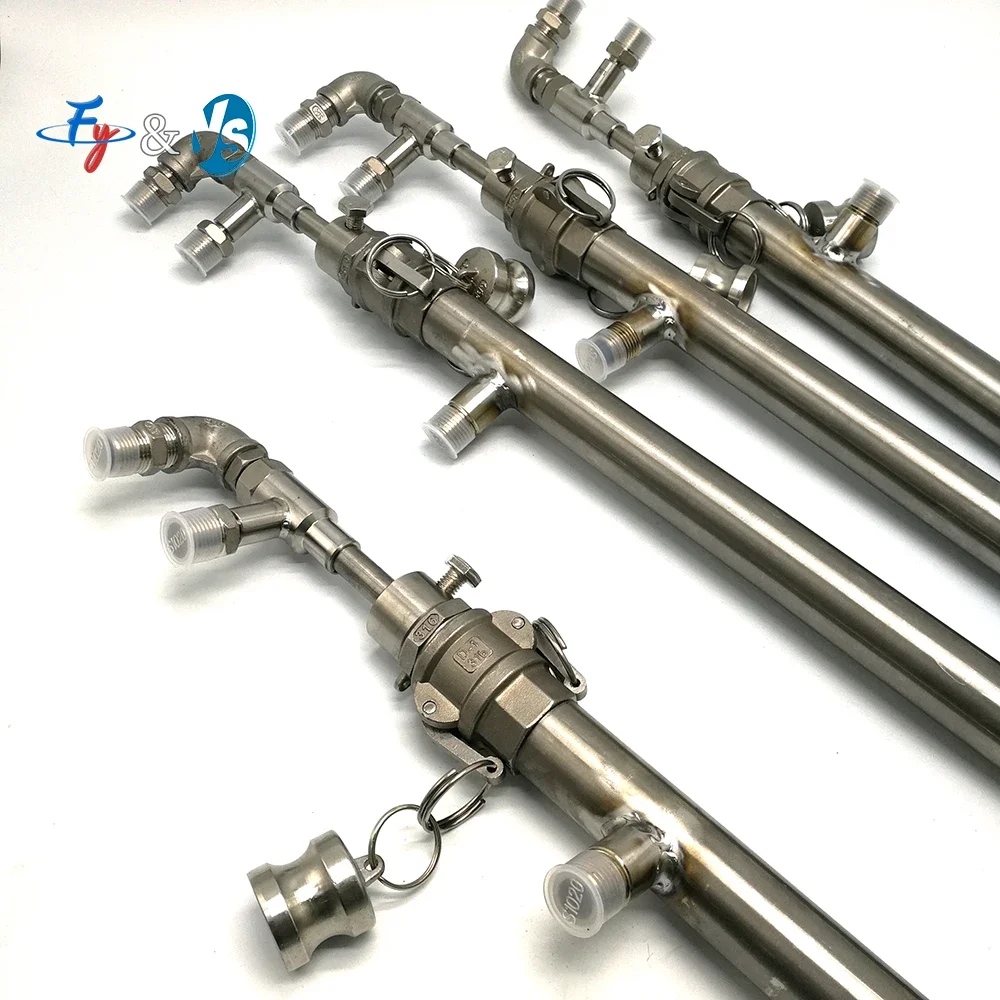lue Gas Dust Removal Gun, SNCR System NOx Removal Nozzles and Lances, Large Flow Air Atomizing Denitration Spray Gun