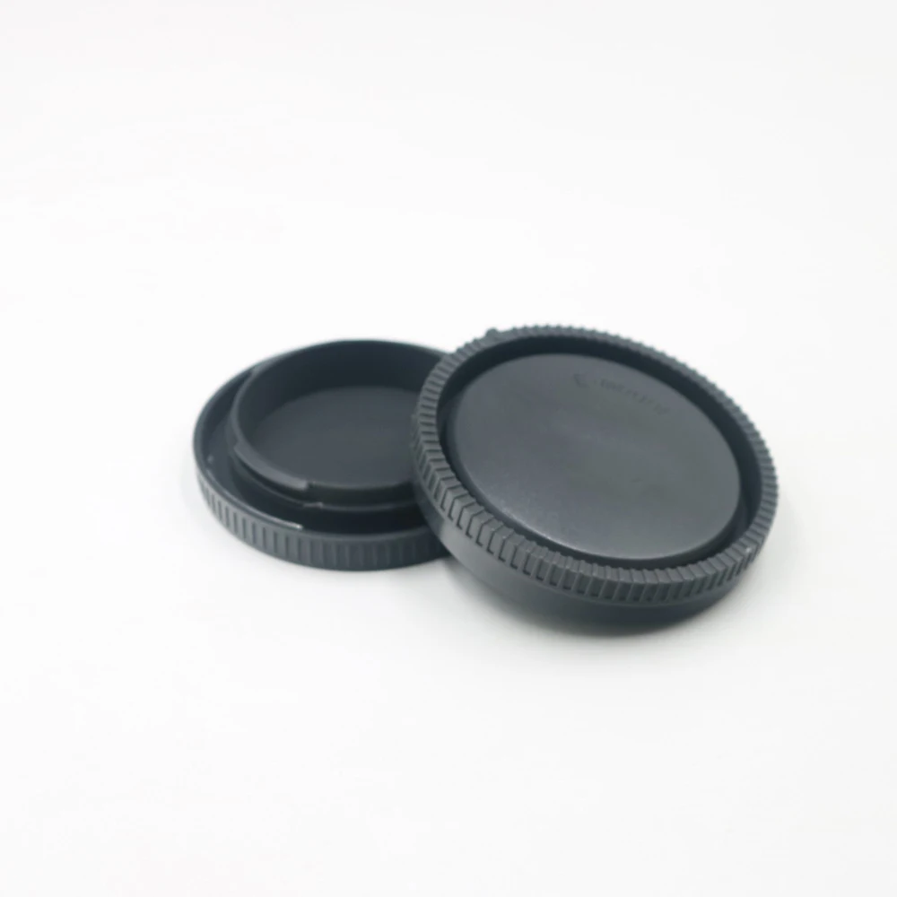 Tapa de cuerpo de cámara de 2 piezas + tapa de lente trasera para sony E mount, a5100, A6000, a6300, a6500, NEXC3, 5, 5N, 6, 7, A7, A7II, A7s, a9, a7r3, A7r4, A3000