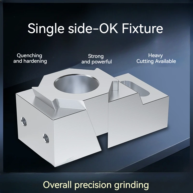 Single Side M6 M8 CNC Machining OK Fixture Clamp Vise Machine Fixed Precision Multi-Station Wedge Clamping Fixture  M10 M12