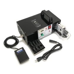 0.25-10mm2 Automatic Electrical Terminal Crimping Machine EM-6B2 EM-6B1 With Exchangeable Die Sets Electric Crimper Tools 110V