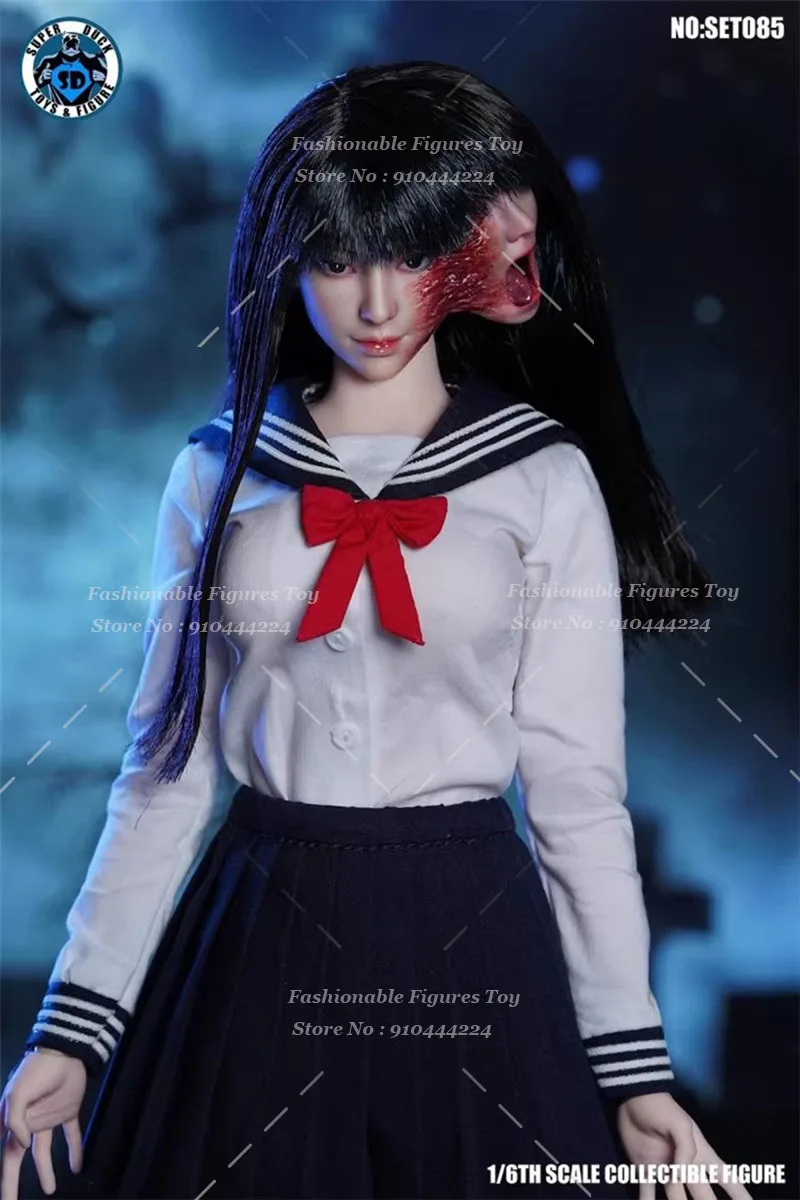 

SUPER DUCK SET08 5 1/6 Women Soldier Horrifying Beauty JK Uniform Version Full Set 12Inch Action Figure Model Toys