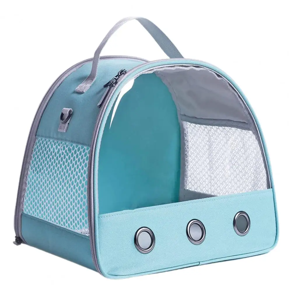 Universal Hamster Carrier Flexible Visible Tent Shape Pet Carrier Backpack Outdoor Bag