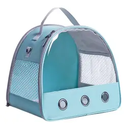 Universal Hamster Carrier Flexible Visible Tent Shape Pet Carrier Backpack Outdoor Bag